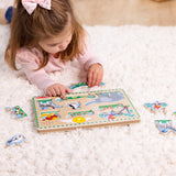 Zoo Animals Sound Puzzle - 8 Pieces N0